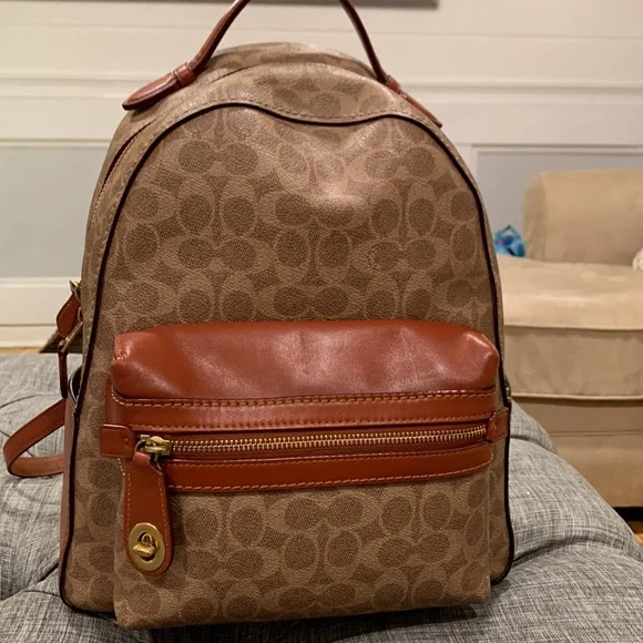 Coach Campus Signature Backpack NWOT - Picture 10 of 17